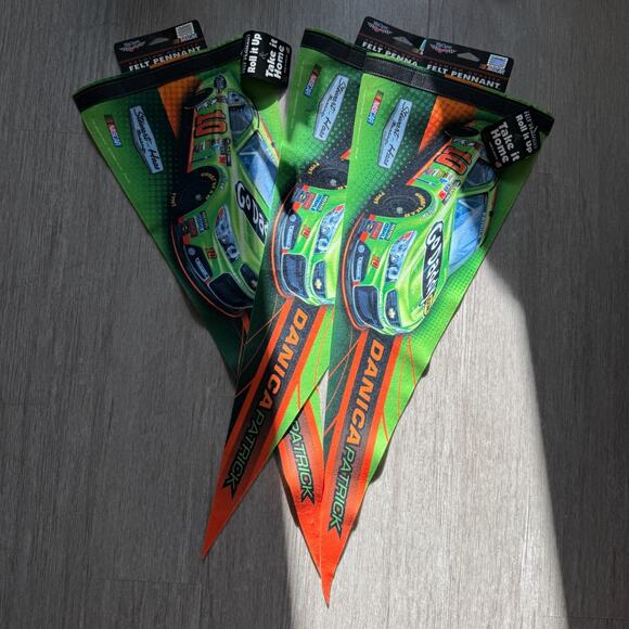 Wincraft Other - WinCraft Nascar Felt Pennant Danica Patrick NWT Lot of 3 29" USA Made